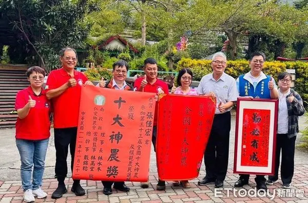 ▲仁愛鄉優質農民張佳宏獲全國十大神農獎。（圖／南投縣政府提供）