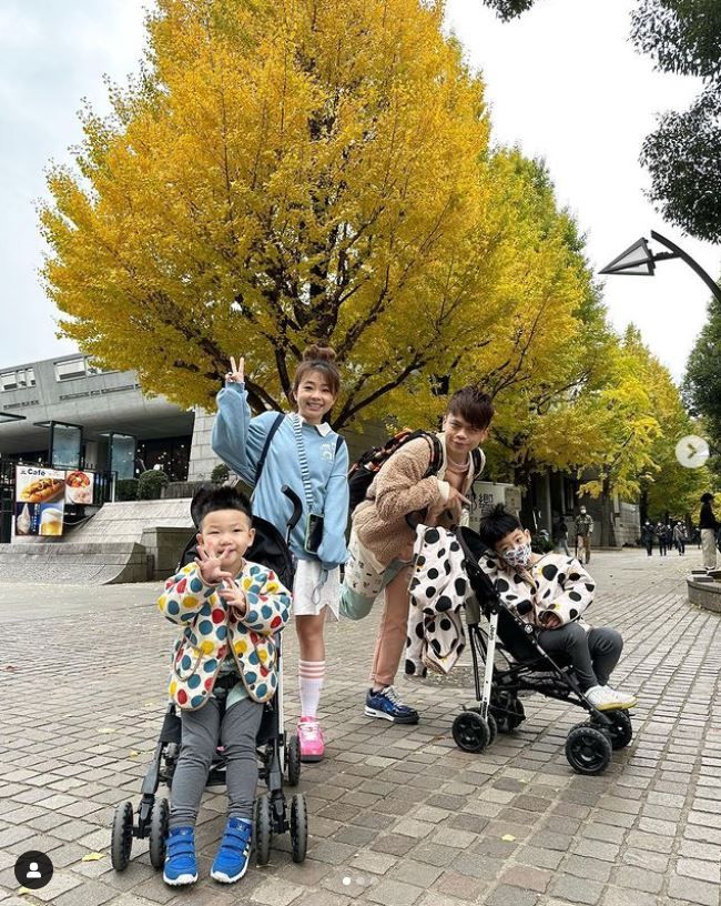 ▲蔡阿嘎一家4口都有頻道，人氣超高。（圖／翻攝自Instagram／yga0721）