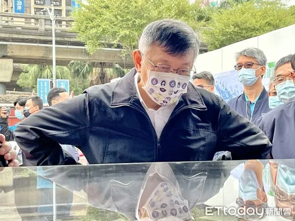 ▲▼柯文哲出席三重二號配水池暨加壓站工程動土典禮。（圖／記者許靖騏攝）