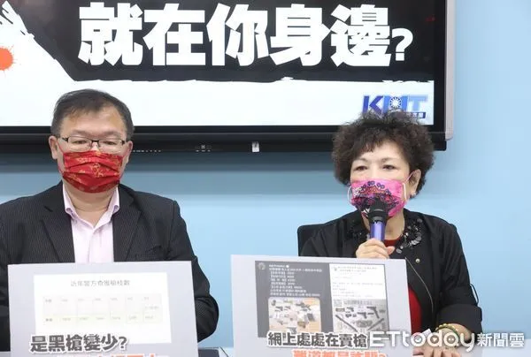 ▲李德為、游毓蘭。（圖／記者屠惠剛攝）