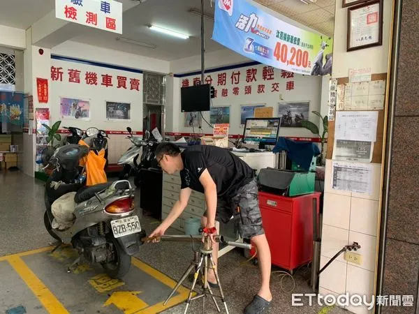 ▲▼台中市機車定檢率82.7%，六都排名第一，但仍不自滿，再度推出定檢抽13萬元好禮活動。（圖／台中市政府提供，下同）