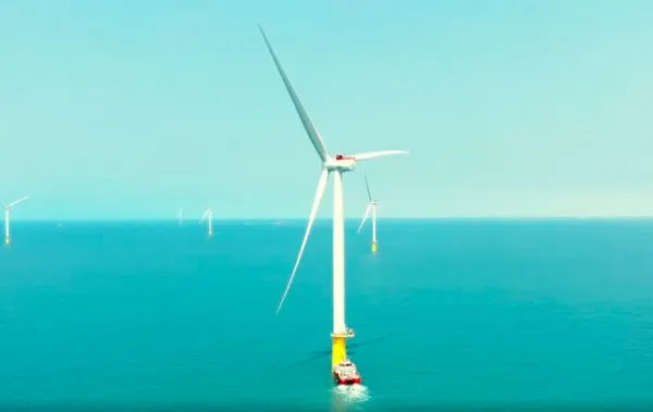 ▲中鼎團隊透過影片回憶允能風場國產化心路歷程          。（圖／翻攝天豐新能源粉專）