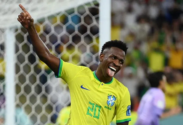 ▲▼巴西前鋒小維尼修斯（Vinicius Jr）。（圖／路透）