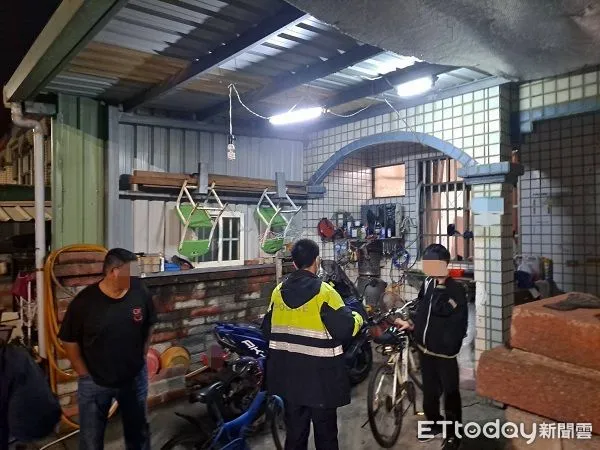 ▲警方透過監視器發黃姓國中生蹤影。（圖／大園警分局提供）