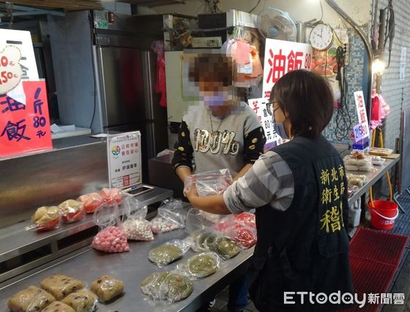 ▲▼   衛生局稽查市場湯圓  。（圖／新北市衛生局提供）