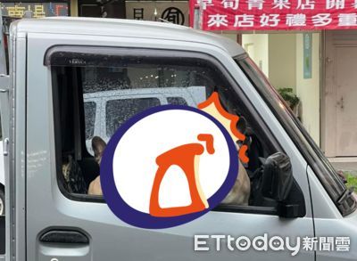 爸去吃牛排！窗戶冒出「黑黑凝重臉」複製貼上　萬人驚：整車毛毛