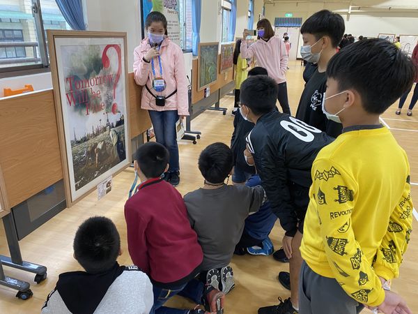 ▲廣達游於藝「遇見大未來」 前進新北金山國小漫遊藝術。（圖／新北市金山國小提供）