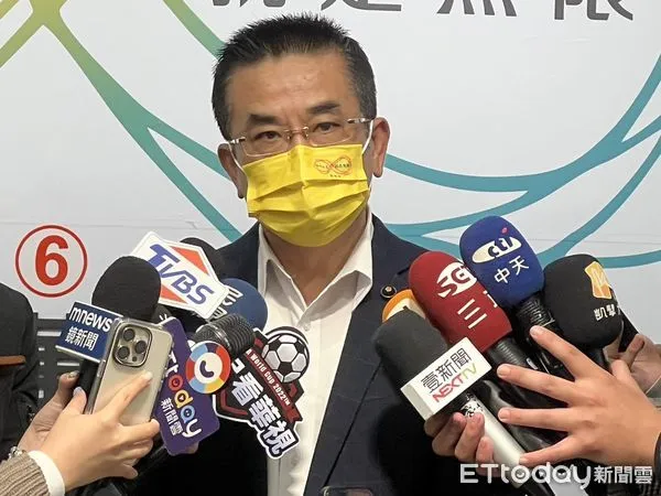 ▲▼蔣萬安陣營發言人鄭世維。（圖／記者陳家豪攝）