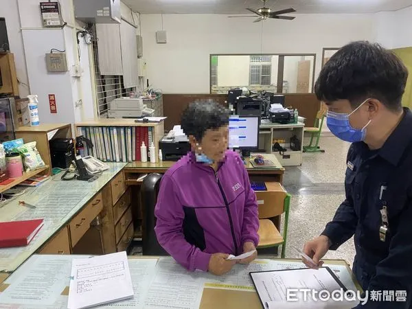 ▲▼  假刑事局幹員詐騙老婦，柳林警成功阻詐  。（圖／水上分局提供）