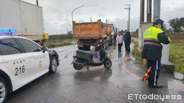 ▲▼西濱後龍路段死亡車禍。（圖／記者蔡文淵翻攝）