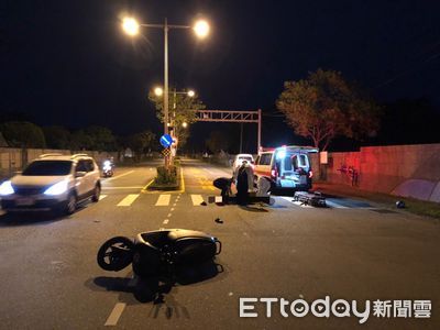 家門前200m碰撞小貨車！花蓮男騎士倒地亡　媽媽目睹現場嚇暈