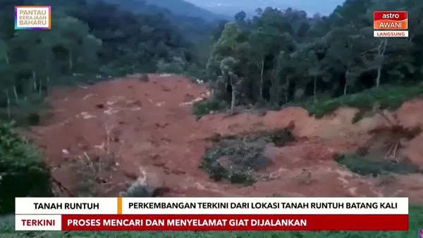 ▲▼  馬來西亞16日發生土石坍方事件，至少8死。（圖／路透）