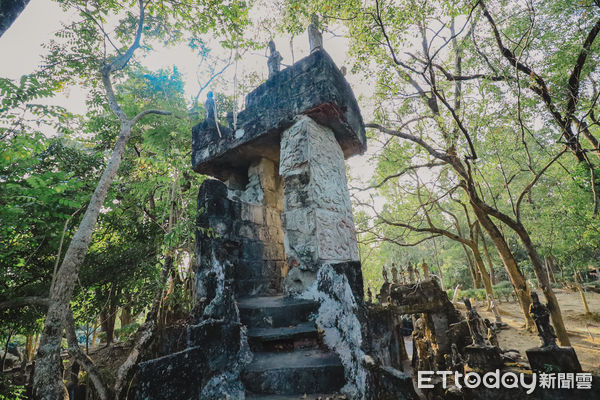 ▲▼台版吳哥窟，台南楠西萬佛寺。（圖／記者蔡玟君攝）