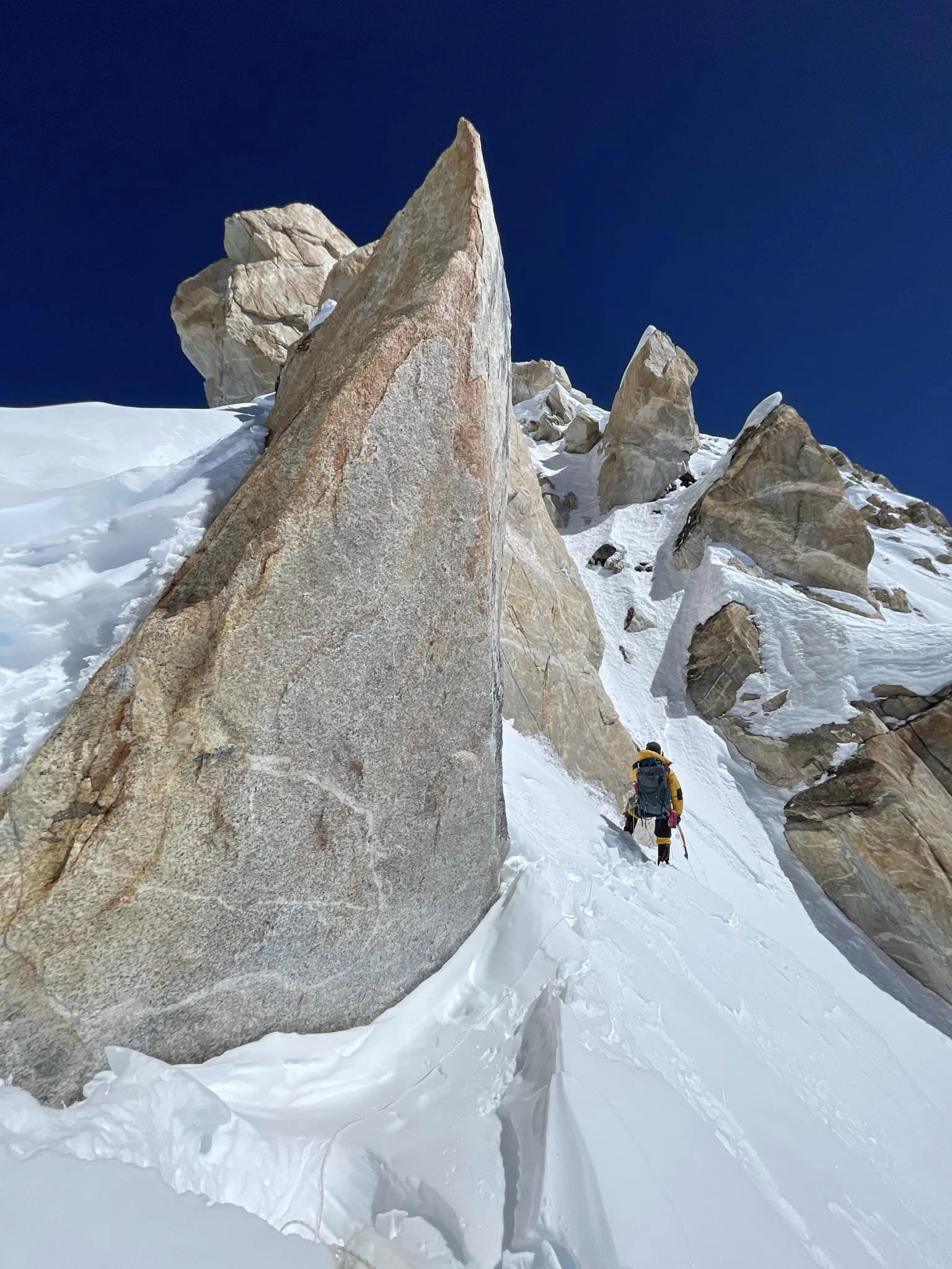 ▲▼曾格爾攀登干城章嘉峰的紀錄遭到除名 。（圖／翻攝曾格爾臉書）