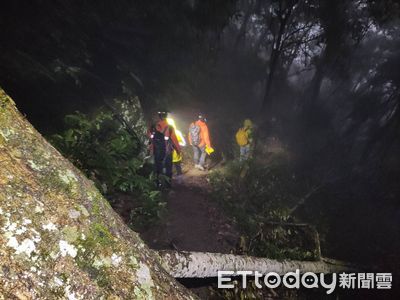 1男1女登谷關「八仙步道」頭痛、手骨折　台中警消緊急出動救援