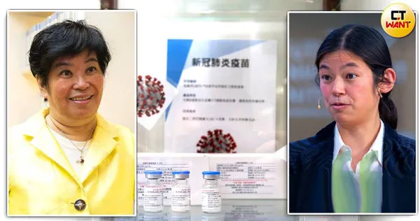 聯亞生技集團研發的新冠疫苗UB-612，去年8月未取得衛福部緊急使用授權（EUA），卻驚爆美國母集團UBI延燒到台灣的公司經營權之爭，創辦人王長怡博士（左）遭女兒胡世一（Mei Mei Hu）等董事股東解任多項職務。（圖／翻攝自vaxxinity推特、黃威彬攝）