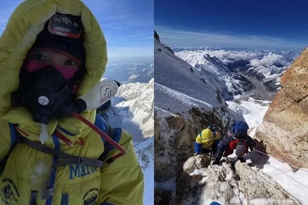 ▲曾格爾攀登干城章嘉峰的紀錄遭到除名。（圖／翻攝自臉書／曾格爾）