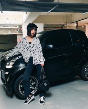 ▲大元通勤開車。（圖／翻攝自Instagram／dayuanlin）