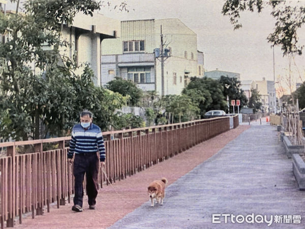 ▲「水岸步道」總長度近1.8公里，一條水岸步道刻畫出不同時刻的情感溫度，是屬於在地人的「幸福土庫」。（圖／土庫鎮公所提供）