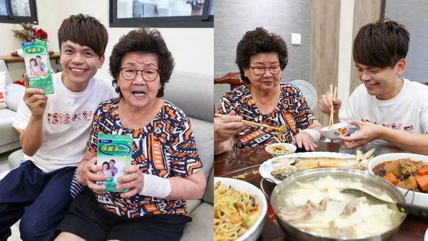 ▲▼蔡阿嘎,保麗淨。（圖／蔡阿嘎提供、翻攝自保麗淨官網）