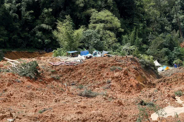 ▲▼ 馬來西亞16日山崩，至今造成24人罹難。（圖／路透）