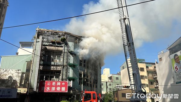 ▲▼復興路,清水排骨麵,火災,火警。（圖／記者許權毅攝）