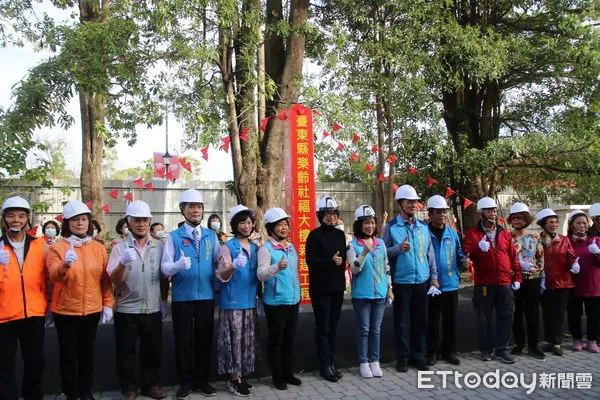 ▲台東縣樂齡社福大樓今動土。（圖／記者楊漢聲翻攝）