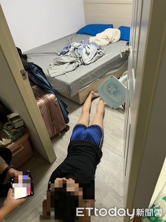 ▲▼大批警力破門查緝詐團機房，詐騙集團用假app營造獲利假象             。（圖／記者陳以昇翻攝）