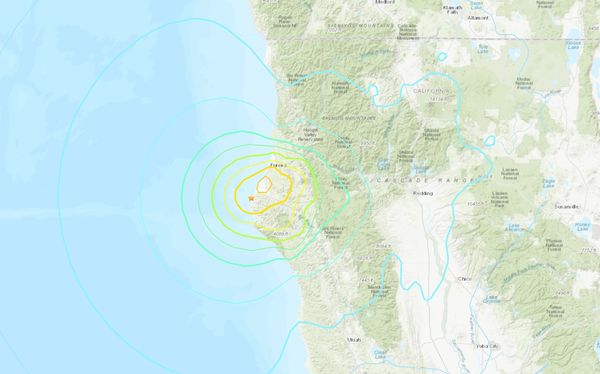 ▲▼加州6.4地震。（圖／翻攝USGS）