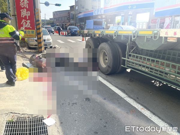 ▲▼        苗栗死亡車禍     。（圖／記者蔡文淵翻攝）