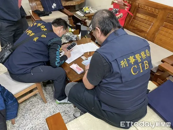 ▲▼刑事局電信警察逮捕利誘高中職生簽賭的陳嫌等5人暴力討債集團，被害人都被威嚇強押簽下本票。（圖／民眾提供，下同）