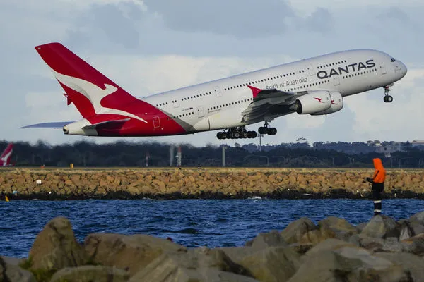 ▲▼澳洲航空（Qantas） 。（圖／達志影像／美聯社）