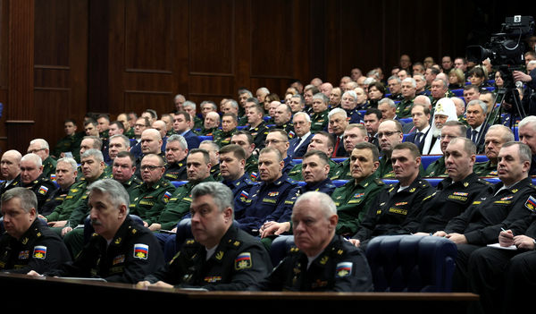 ▲▼俄羅斯政府12月21日在莫斯科舉行國防部委員會年度會議。（圖／路透）