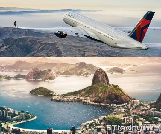 ▲達美航空恢復亞特蘭大往返里約熱內盧航線。（圖／達美航空提供）