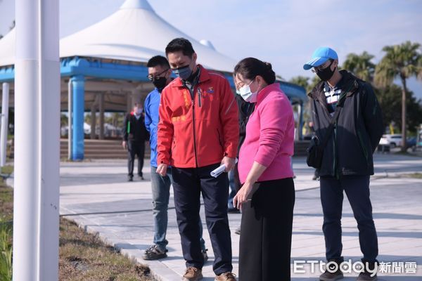 ▲▼花蓮縣政府將太平洋公園打造為以海洋為主軸的「共融遊戲樂園」。（圖／花蓮縣政府提供，下同）