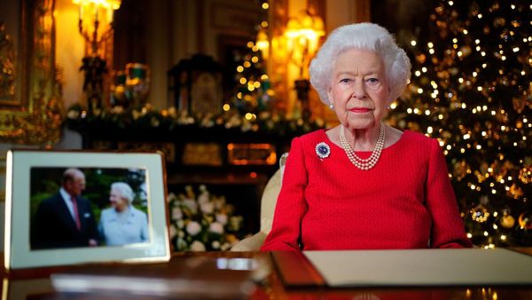 ▲▼英國君主發表聖誕文告。（圖／翻攝自推特）
