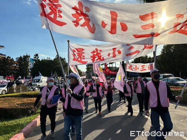 ▲▼「還我小三通」遊行。（圖／記者蔡紹堅攝）