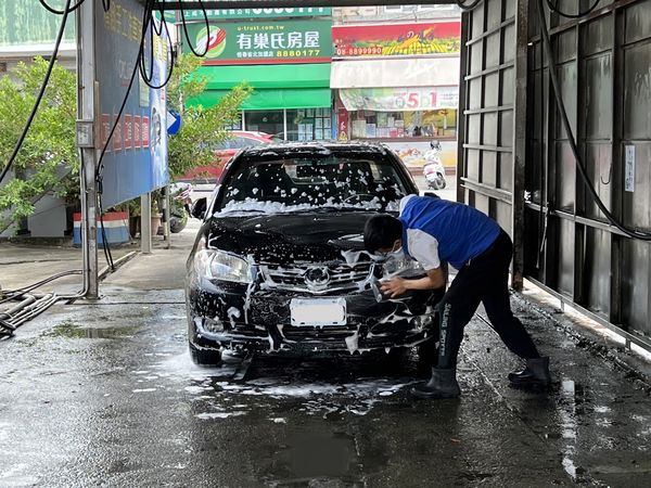 ▲中油,洗車,加油站。（圖／中油提供）