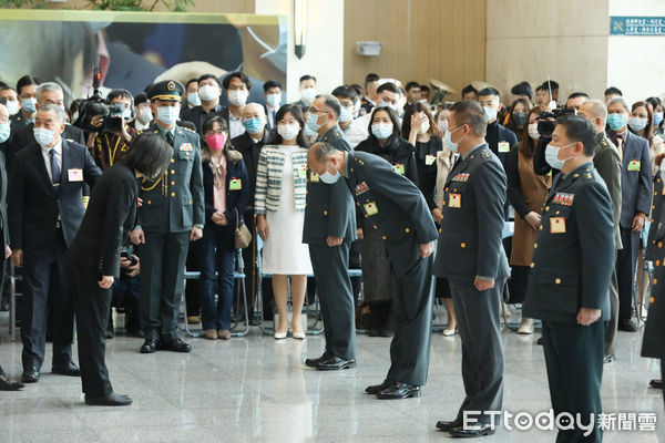 ▲▼中華民國111年下半年陸海空軍晉任將官勗勉典禮,蔡英文總統親臨典禮訓勉。（圖／記者李毓康攝）