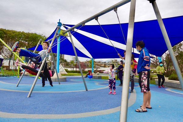 ▲▼迪化污水處理廠休閒運動公園。（圖／台北市工務局提供）