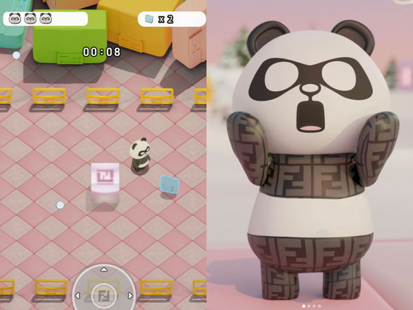 FENDI與張艾嘉兒子推免費線上遊戲！「超萌貓熊、法棍包」時尚迷必玩 |