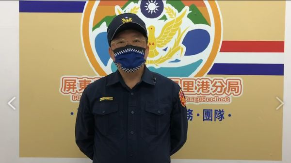 ▲里港警分局交通組長林中安            。（圖／翻拍）