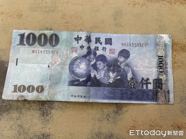 ▲雲林出現假鈔流竄加油站、檳榔攤，也有兩名外送員受害。（圖／記者蔡佩旻翻攝）