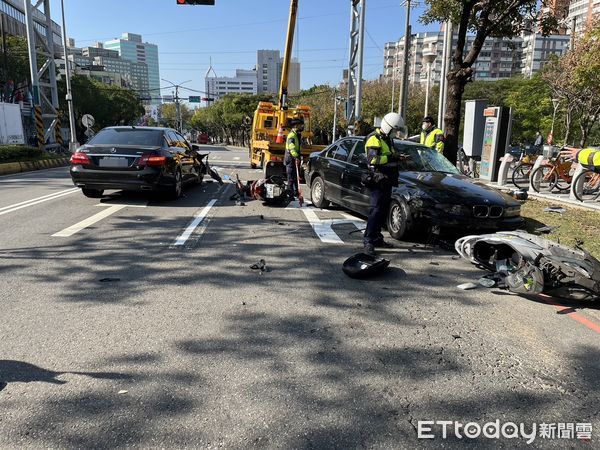 [新聞] 新竹男駕BMW失控暴衝　逆向撞6車釀7傷