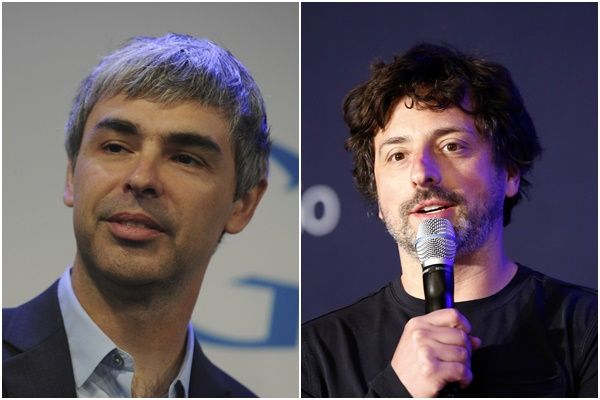 ▲▼Google創辦人佩吉（Larry Page）&布林（Sergey Brin）。（圖／達志影像／美聯社）