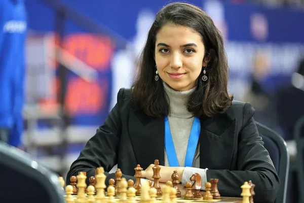 ▲▼伊朗西洋棋女選手哈德（Sara Khadem）。（圖／路透）