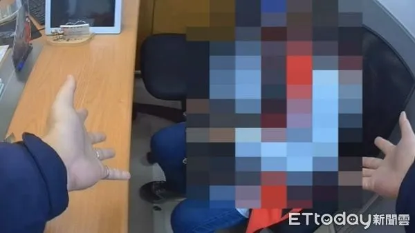 ▲「大姐、算我求你啦」，台中警方為了阻止被騙，語氣從強硬變哀求，終於保住170萬元。（圖／民眾提供）