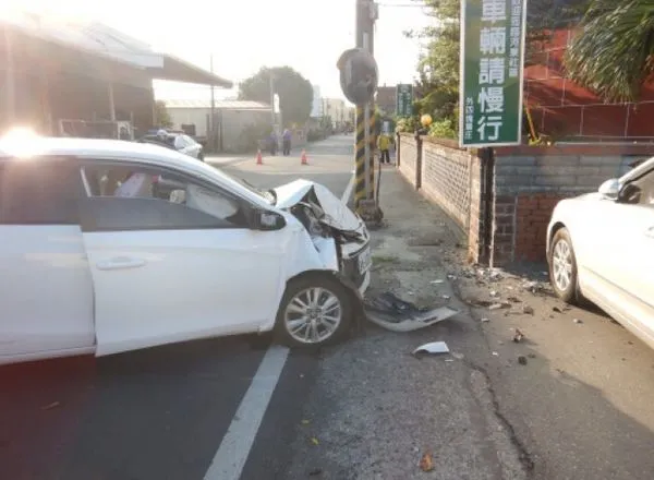 ▲彰化離奇自撞死亡車禍。（圖／民眾提供）