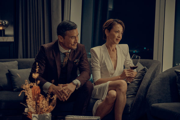 ▲《死了一個娛樂女記者之後》殺青，林予晞、薛仕凌聯手揭發娛樂性醜聞。（圖／鏡文學提供）