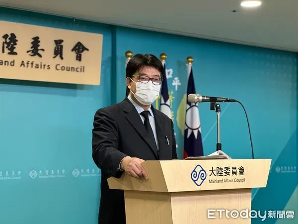 ▲▼陸委會副主委、發言人邱垂正。（圖／記者蔡紹堅攝）